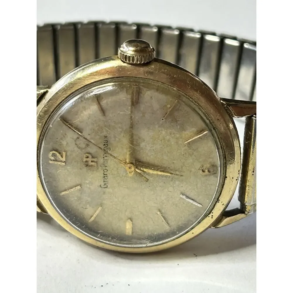 Girard-Perregaux Gyromatic Ref 8371615 - Rare Bausch & Co Retailer Dial - 1960s